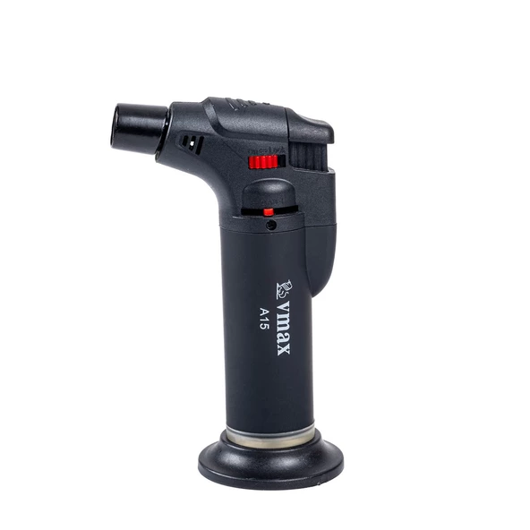 Doldurulabilir Pürmüz Çakmak - Torch - Metal Başlıklı - A15 - Siyah - 1