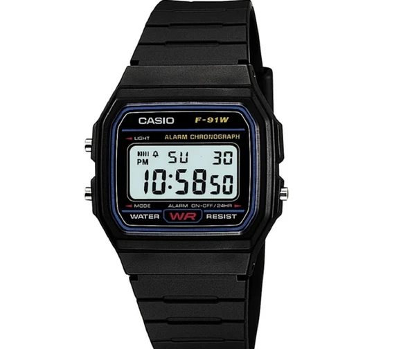 Casio F-91W-1DG Digital Erkek Kol Saati-507