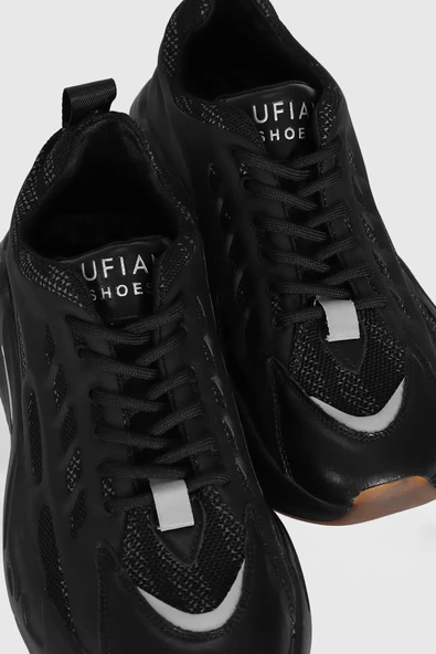 Lufian Travıs Erkek Sneaker Ayakkabı Siyah - 4