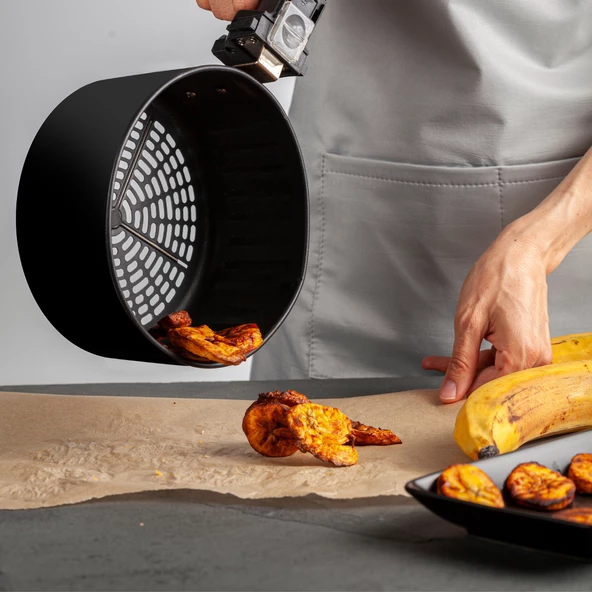 Kumtel Fastfryer HAF-01 Airfryer 5.5 lt Yağsız Fritöz - 7