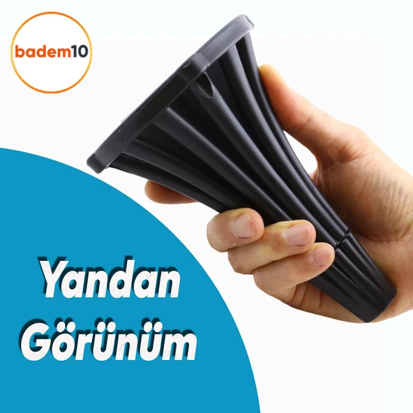 İstanbul 16 cm Siyah Konsol Mobilya Kanepe Koltuk Tv Ünitesi Baza Ayağı Orta Sehpası Ayak Ayakları - 5