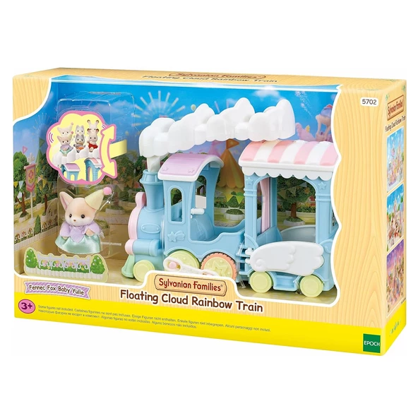 Adore Oyuncak Sylvanian Families Uçan Bulutlu Gökkuşağı Treni 5702 - 4