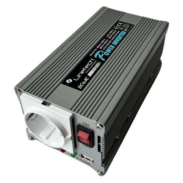 Linetech DC-AC 12V 300W Modifiye Sinüs Inverter - Resim 7