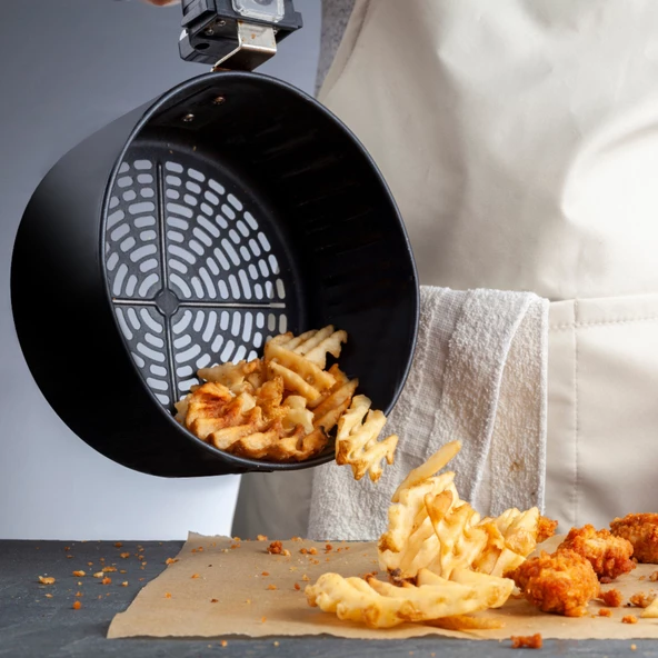 Kumtel Fastfryer HAF-01 Airfryer 5.5 lt Yağsız Fritöz - 8