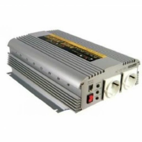 Linetech DC-AC 12V 1000W Modifiye Sinüs Inverter