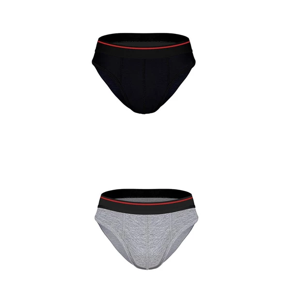 DarkZone 0001-0002-0003 Erkek 2'li Erkek Slip - 3
