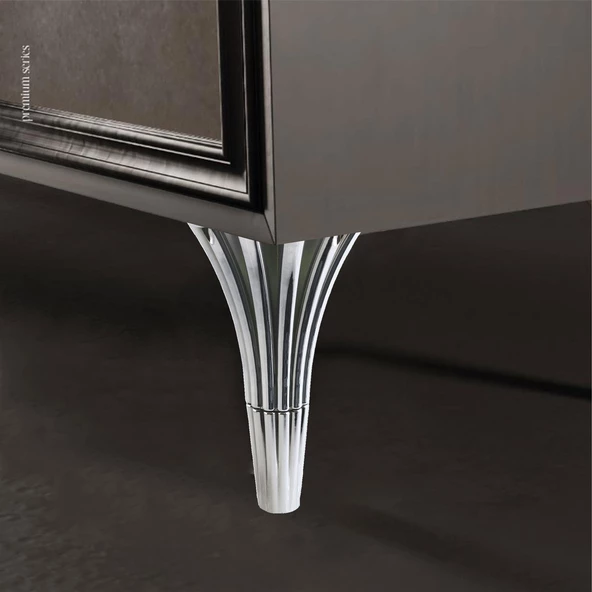 İstanbul 16 cm Krom Konsol Mobilya Kanepe Koltuk Tv Ünitesi Baza Ayağı Orta Sehpası Ayak Ayakları - Resim 8