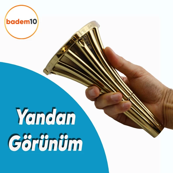 İstanbul 19 cm Gold Altın Konsol Mobilya Kanepe Koltuk Tv Ünitesi Baza Ayağı Orta Sehpası Ayakları - 5