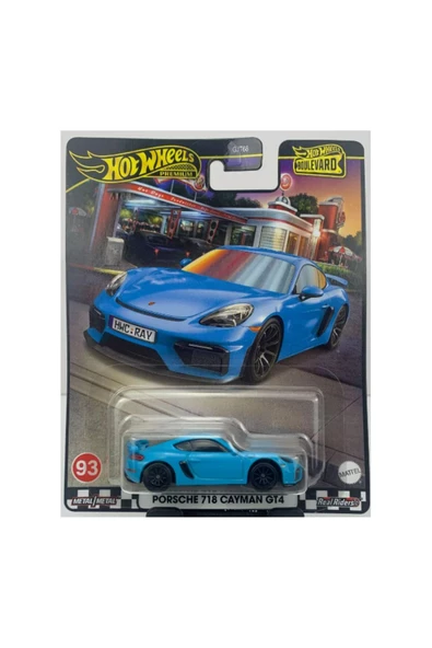 Hot Wheels Boulevard Premium Porsche 718 Cayman GT4  GJT68 HRT71 ürün görseli