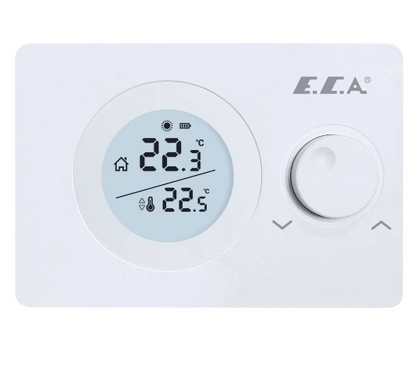 7006903003 Eca Poly Pure 100w Kablosuz Oda Termostatı ürün görseli