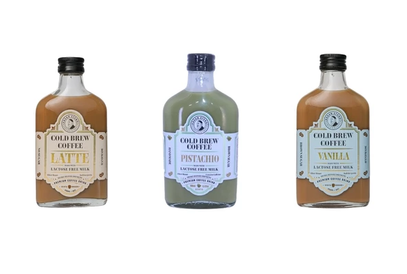 Hasan Efendi Soğuk Kahve Cold Brew - 3'ü 1 Arada Tadım Seti - Latte/Vanilya/Antep Fıstığı Aromalı - 2