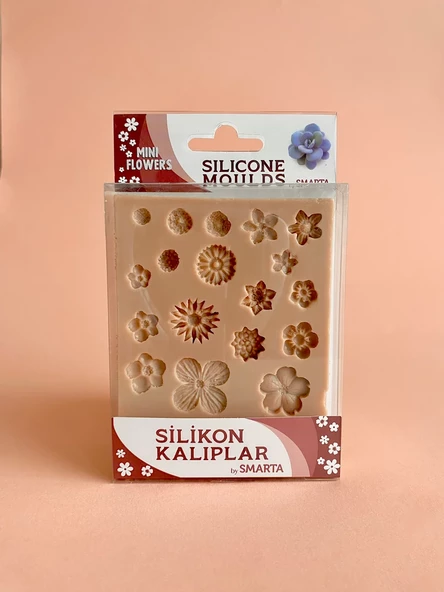 Smarta Silikon Kalıp  - Minik Çiçekler