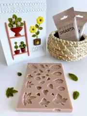 Smarta Silikon Kalıp - Minik Yapraklar - 2