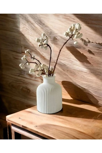 Dekoratif Minimal Pampas Vazo (10 cm) - 2