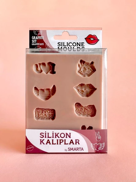 Smarta Silikon Kalıp -  Graffiti ürün görseli 1
