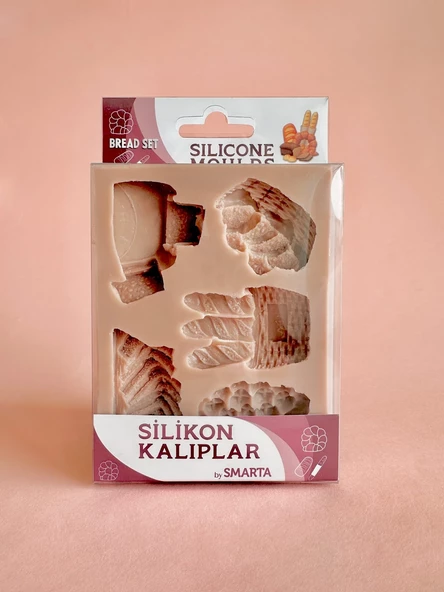 Smarta Silikon Kalıp - Ekmekler Seti - 1