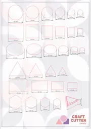 Smarta Craft Cutter - Geometric Cutters  / Geometrik Kesiciler - 2