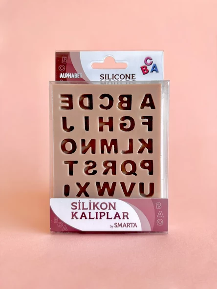 Smarta Silikon Kalıp - Harfler - 1