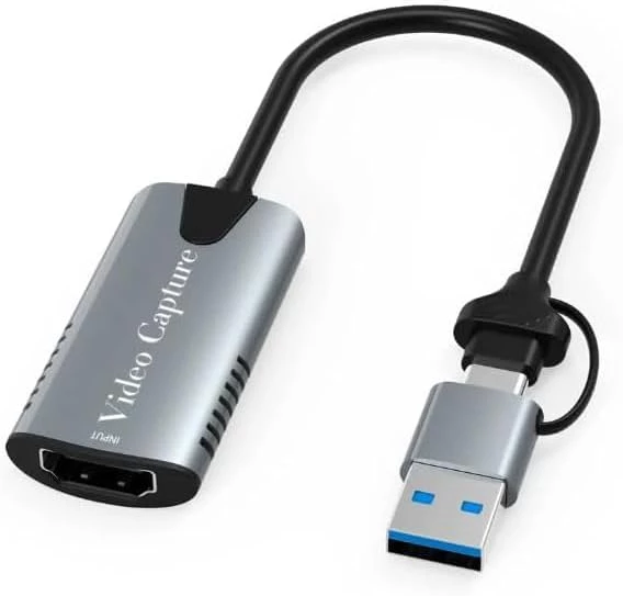 Alfalink AL-VD018 Type-c 2 in 1 Usb Hdmi 1080p Capture 2.0 Video Edit