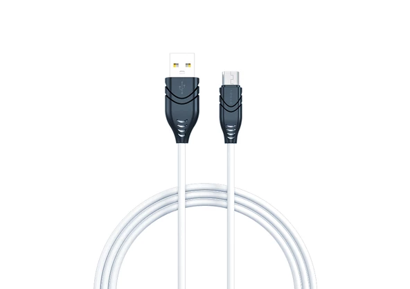 Syrox C98 2.1A 1mt Micro USB Şarj & Data Kablosu - Beyaz