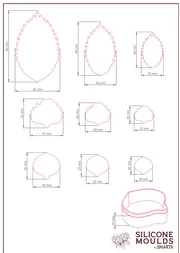 Smarta Silikon Kalıp -  Çiçekler - Ortanca - 2