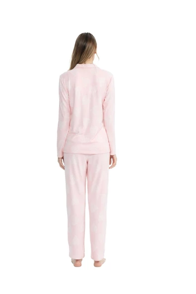 Us Polo Kadın Uzun Kol Pijama Takım 17109 - 6