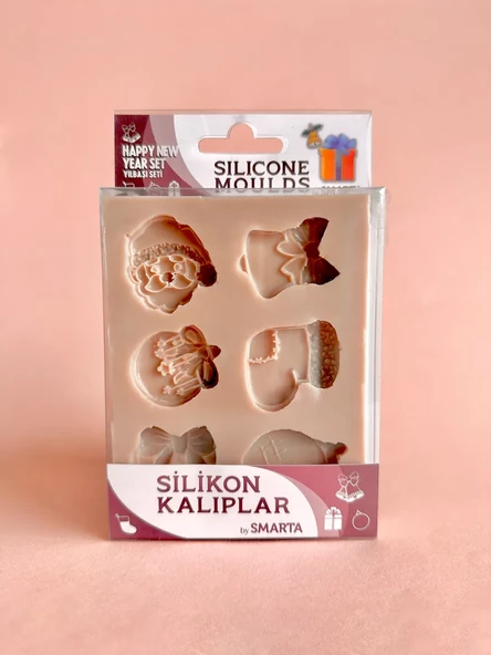 Smarta Silikon Kalıp - Yeni Yıl Seti