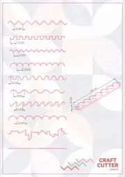 Smarta Craft Cutter - Patterned Ruler Cutters / Desenli Cetvel Kesiciler - Resim 2