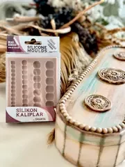 Smarta Silikon Kalıp - Mobilya Süsleme - Boncuk Bordür - Resim 2