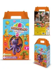 MOMCLAY OYUN HAMURU (6 Renk x 100g) - 2
