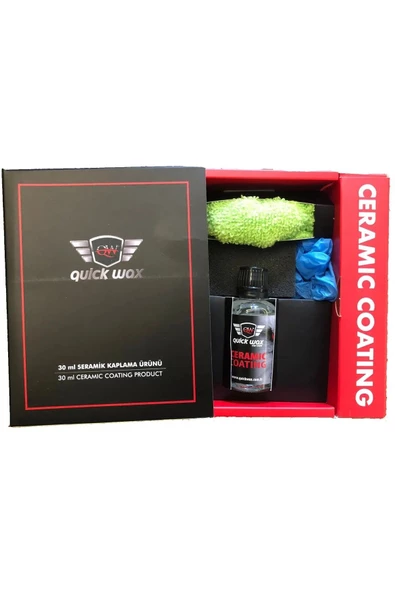 GCT CERAMİC 9H Quickwax Seramik 9h Nano Seramik Kaplama 30 ml