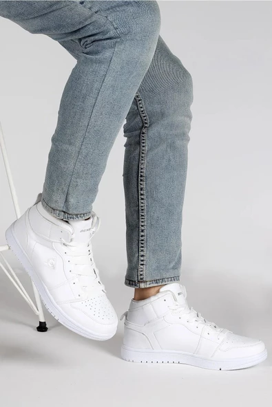 DUNLOP Orthopedix 1840 Anatomik Erkek Bağcıklı Yüksek Bilekli Sneaker Spor Ayakkabı - 3