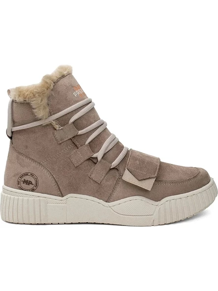 M.P. 242-1876ZN Kadın Sneaker Bot Bej - 2