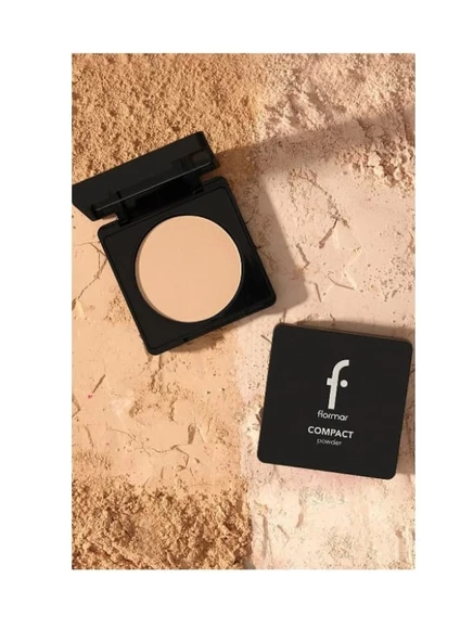 Flormar Compact Powder Pudra 090 Medium Rose - 6