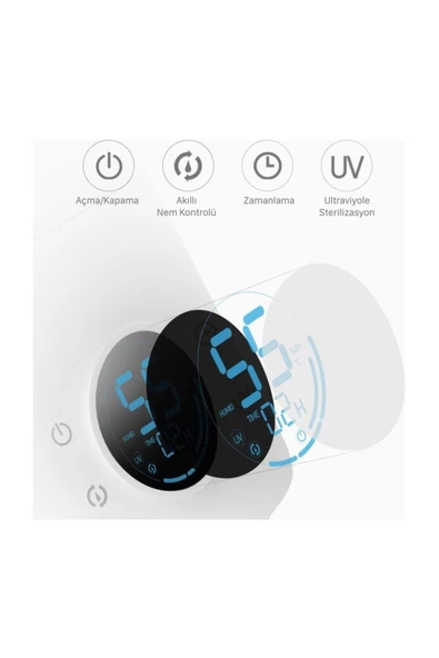 Deerma Ultraviyole Ultrasonic Soğuk Buhar Makinesi F628s - 2