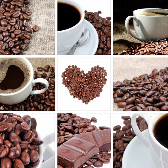 Kahve Cafe Duvar Kağıdı Baskı - 5