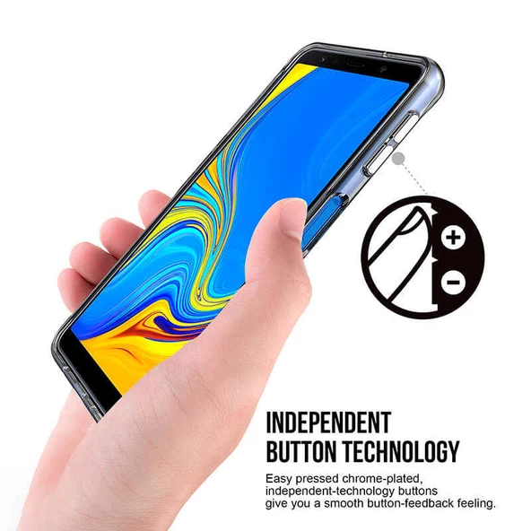 Galaxy A7 2018 Kılıf  Gard Silikon - 5
