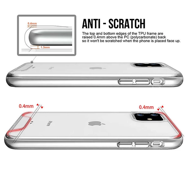 Apple iPhone 11 Kılıf  Gard Silikon - 3