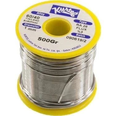 KURTEL 500 gr Makara 60/40 1,2 mm Lehim Teli (Pastalı)