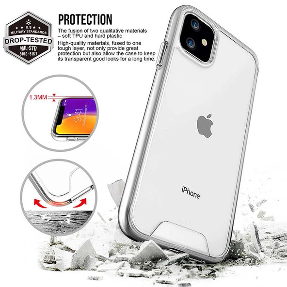 Apple iPhone 11 Kılıf  Gard Silikon - 6