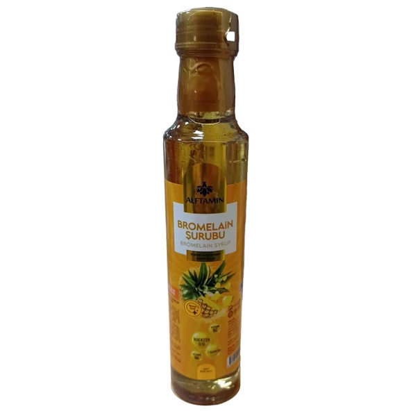 Alftamin Bromelain Şurubu 250 ml - 3