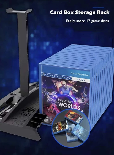 iPega PG-P4009 Playstation 4 Şarj İstasyonu ve Kulaklık Standı - 10