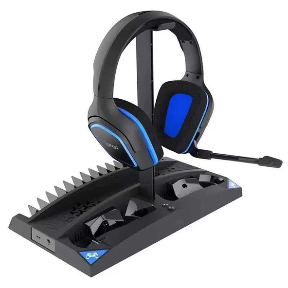iPega PG-P4009 Playstation 4 Şarj İstasyonu ve Kulaklık Standı - 2