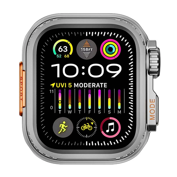 Apple Watch 44mm to Apple Watch Ultra 49mm Kasa Dönüştürücü  Watch Gard 33 - 2