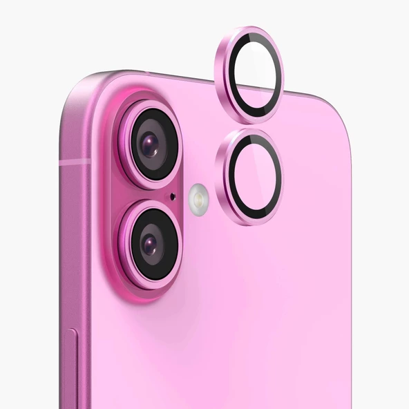 Joyroom İphone 16 Ve 16 Plus Uyumlu Sapphire Lens Koruyucu - Resim 3