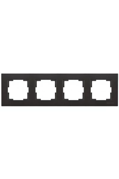 Mutlusan Rita Siyah Dörtlü Yatay Çerçeve