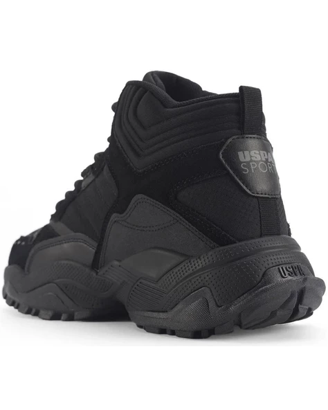 U.s. Polo Assn. Yota Hi 4Pr Erkek Siyah-Siyah (40-45) Bot - 3