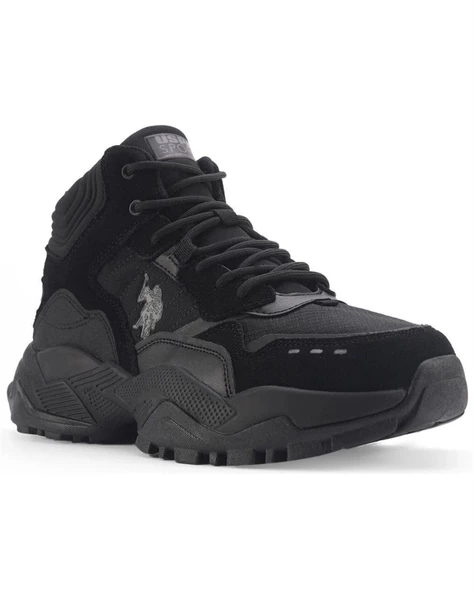 U.s. Polo Assn. Yota Hi 4Pr Erkek Siyah-Siyah (40-45) Bot - 2