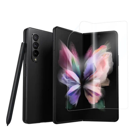 Galaxy Z Fold 3  Hizalama Aparatlı S-Fit Body Ekran Koruyucu