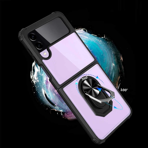 Galaxy Z Flip 3 Kılıf  Mola Kapak - 9